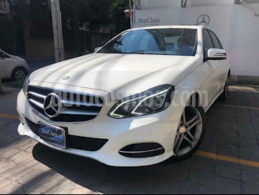 foto Mercedes Benz Clase E 4p E 250 Avantgarde L4/2.0/T Aut usado (2016) color Blanco precio $365,000