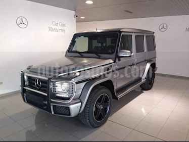 Mercedes Benz Clase G 5p G 500 Biturbo usado (2018) color Gris precio $2,200,000