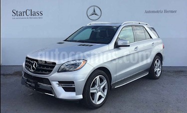 Foto venta Auto usado Mercedes Benz Clase M ML 400 CGI Sport AMG (2015) color Plata precio $549,900
