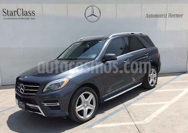 Mercedes Benz Clase M 5p ML 400 Sport AMG V6/3.0 Aut usado (2015) color Azul precio $429,900