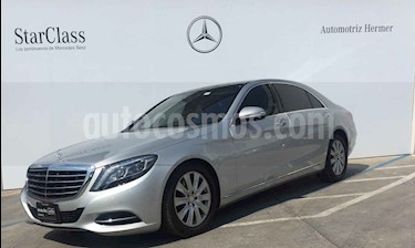 Mercedes Benz Clase S 4p S 400 L V8/4.6/T Aut usado (2016) color Plata precio $999,900