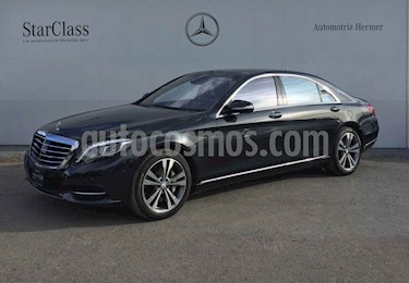 Mercedes Benz Clase S 4p S 500 L V8/4.7/T Aut usado (2017) color Gris precio $1,199,900