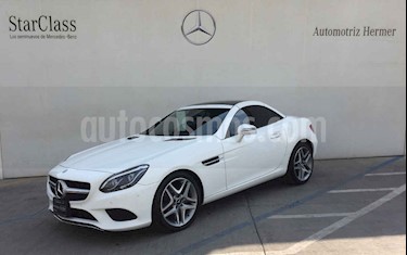 Foto venta Auto usado Mercedes Benz Clase SLC 180 (2017) color Blanco precio $499,900