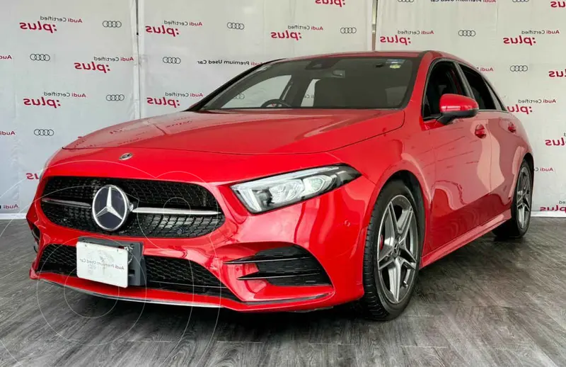 Foto Mercedes Clase A Hatchback 200 Sport usado (2019) color Rojo financiado en mensualidades(enganche $173,700 mensualidades desde $7,971)