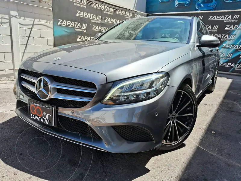 Foto Mercedes Clase C Coupe 200 CGI Aut usado (2019) color Gris Oscuro financiado en mensualidades(enganche $137,500 mensualidades desde $7,975)