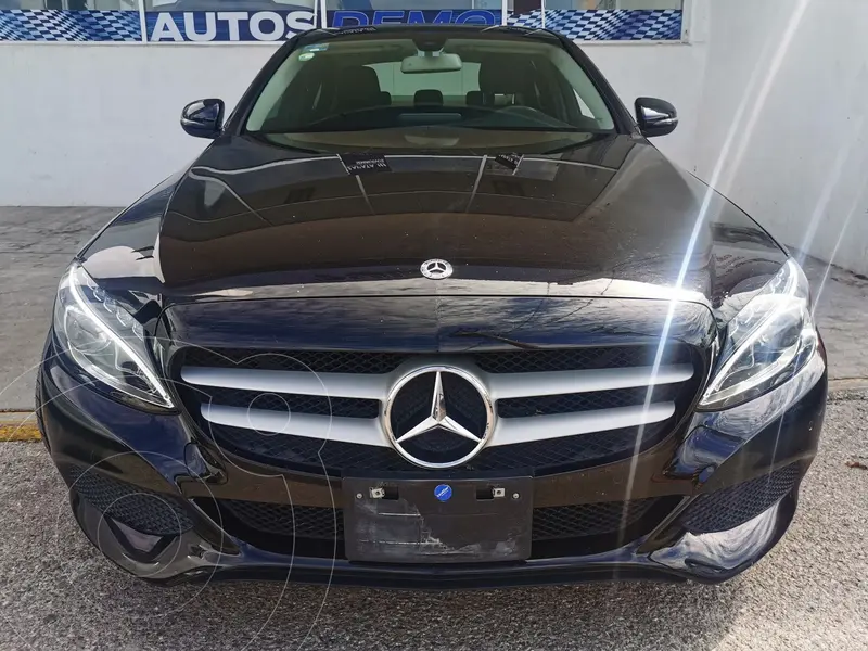 Foto Mercedes Clase C Sedan 200 CGI Exclusive Aut usado (2018) color Negro financiado en mensualidades(enganche $126,000 mensualidades desde $12,334)