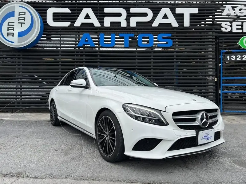 Foto Mercedes Clase C Sedan 200 Sport Hybrid usado (2019) color Blanco financiado en mensualidades(enganche $92,180 mensualidades desde $9,607)