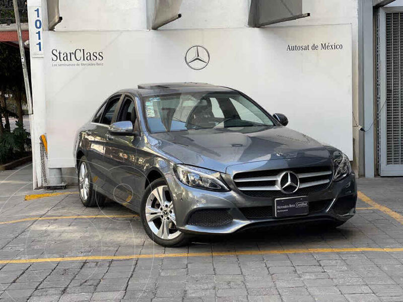Foto Mercedes Clase C Sedan 200 CGI Exclusive Aut usado (2018) color Gris precio $515,000