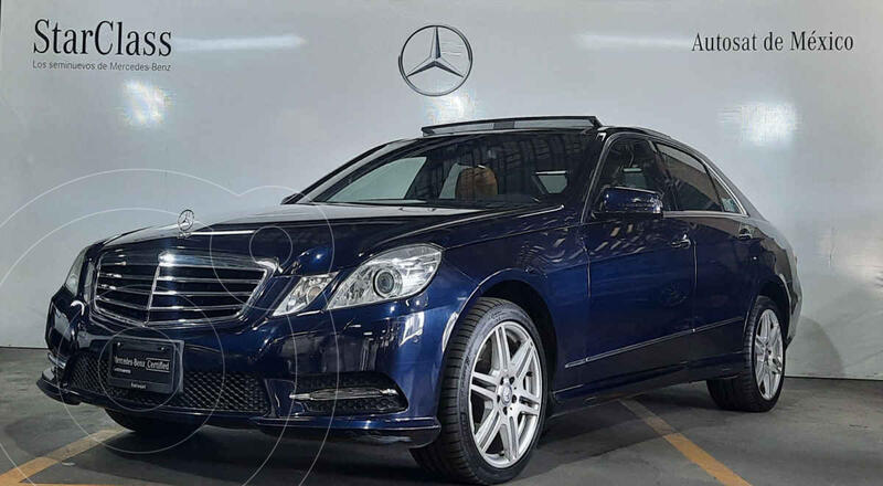 Foto Mercedes Clase E Sedan 500 CGI Biturbo usado (2013) color Azul precio $420,000