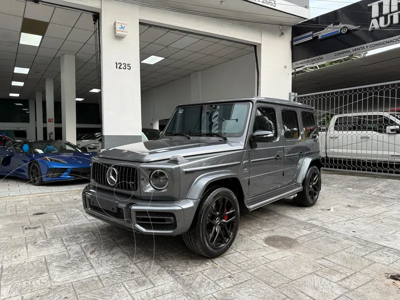 Foto Mercedes Clase G AMG 63 Biturbo usado (2023) color Gris financiado en mensualidades(enganche $800,000 mensualidades desde $89,659)