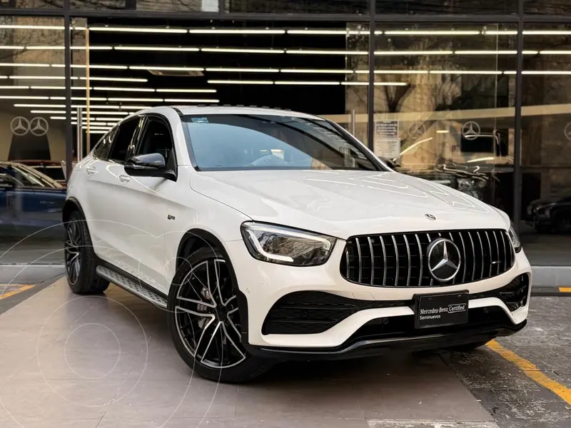 Foto Mercedes Clase GLC AMG 43 4MATIC Coupe usado (2021) color Blanco financiado en mensualidades(enganche $397,100 mensualidades desde $17,059)