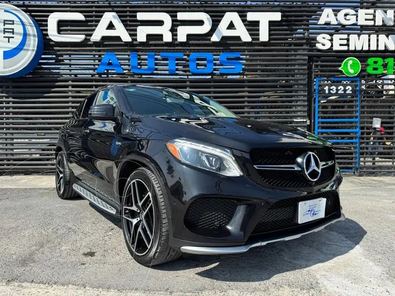 Foto Mercedes Clase GLE 450 4MATIC Coupe mild hybrid usado (2020) color Negro financiado en mensualidades(enganche $193,380 mensualidades desde $20,154)