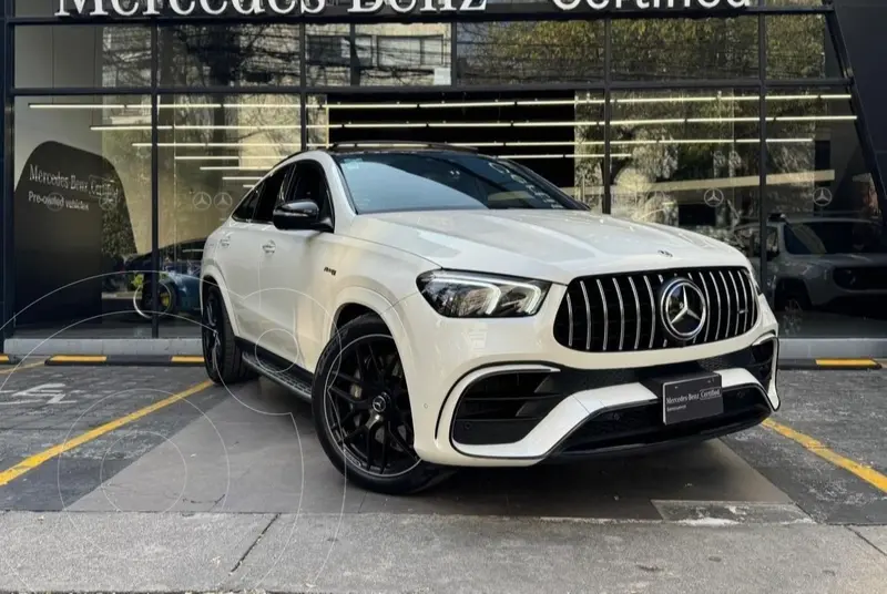 Foto Mercedes Clase GLE 450 Sport 4MATIC usado (2021) color Blanco financiado en mensualidades(enganche $702,240 mensualidades desde $30,168)