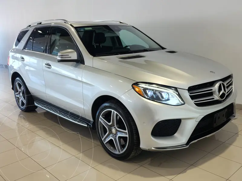 Foto Mercedes Clase GLE SUV 400 Sport usado (2016) color Plata Iridio financiado en mensualidades(enganche $100,320 mensualidades desde $18,479)