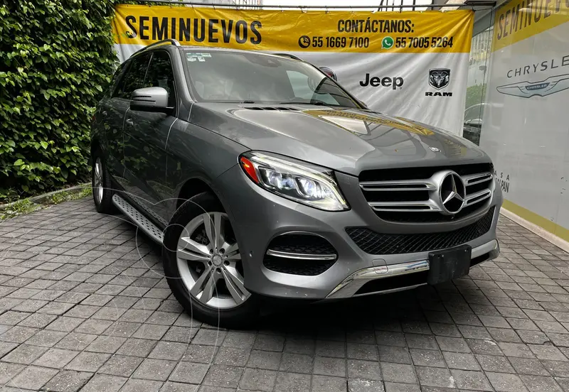 Foto Mercedes Clase GLE SUV 350 Exclusive usado (2016) color plateado precio $589,000