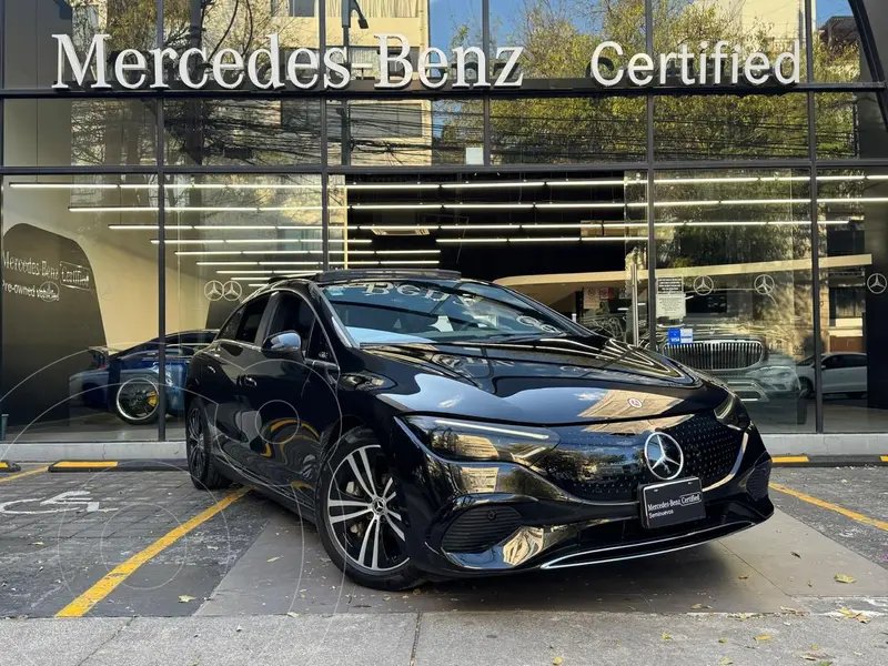 Foto Mercedes EQE Sedan 350+ usado (2023) color Negro financiado en mensualidades(enganche $392,920 mensualidades desde $16,880)