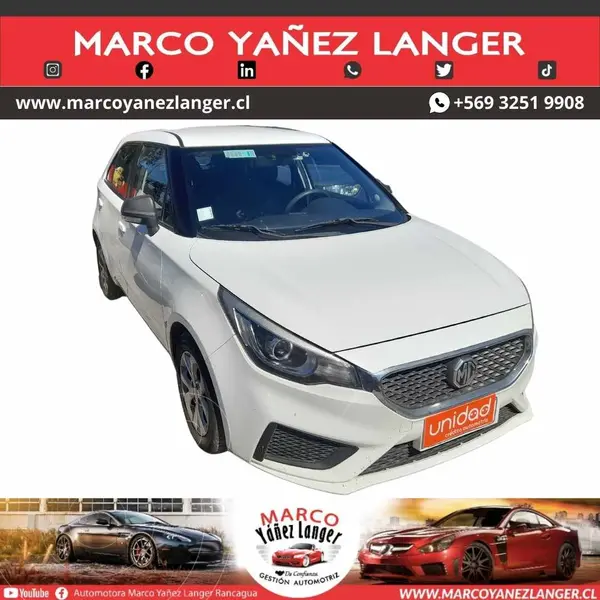 Foto MG 3 1.5L Com usado (2019) color Blanco precio $8.790.000