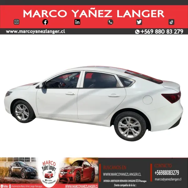 Foto MG GT 1.5L Std Aut usado (2017) color Blanco precio $5.990.000