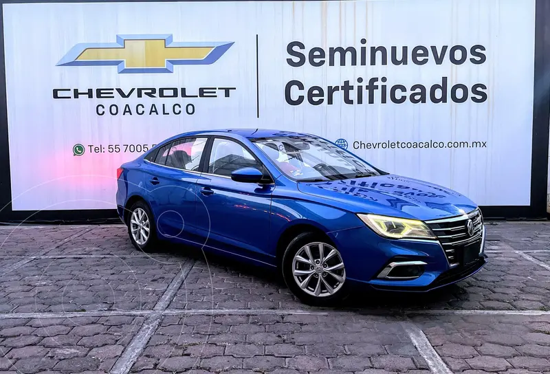 Foto MG MG5 Excite Aut usado (2022) color Azul precio $210,000