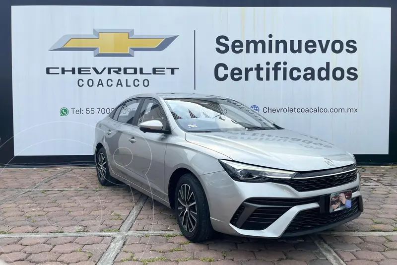Foto MG MG5 Elegance Aut usado (2025) color plateado financiado en mensualidades(enganche $99,831 mensualidades desde $6,651)