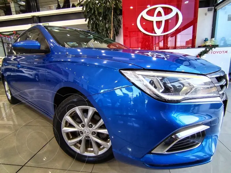 Foto MG MG5 Excite Aut usado (2022) color Azul financiado en mensualidades(enganche $87,362 mensualidades desde $3,753)