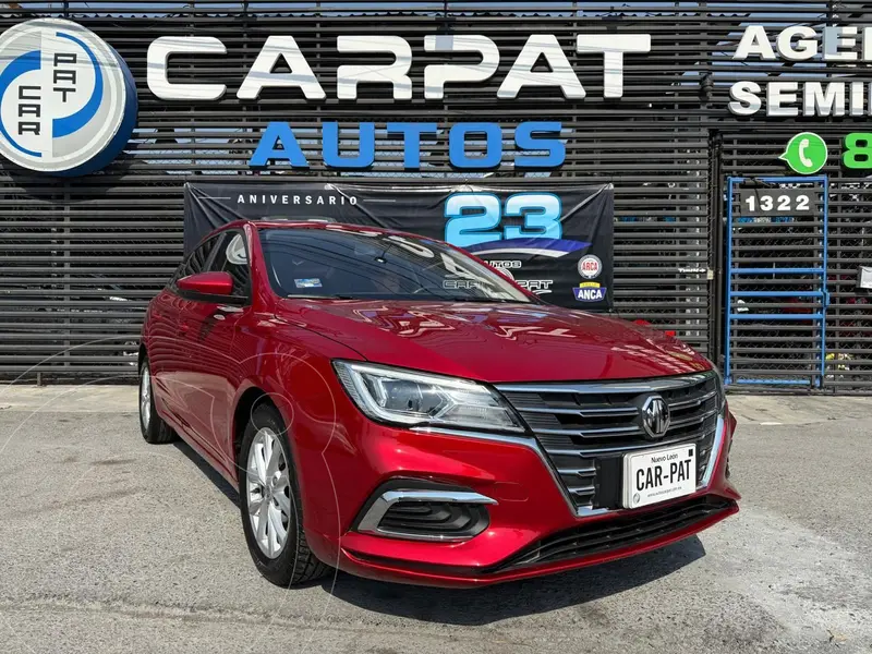 Foto MG MG5 Excite Aut usado (2022) color Rojo financiado en mensualidades(enganche $50,380 mensualidades desde $5,251)