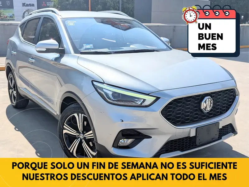 Foto MG ZS Excite Aut usado (2023) color plateado precio $239,800