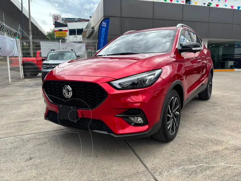 Foto MG ZS Elegance Color Pack Aut usado (2024) color Rojo financiado en mensualidades(enganche $66,880 mensualidades desde $7,508)