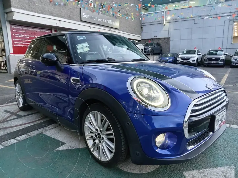 Foto MINI Cooper 5 Puertas Pepper Aut usado (2019) color Azul precio $299,000