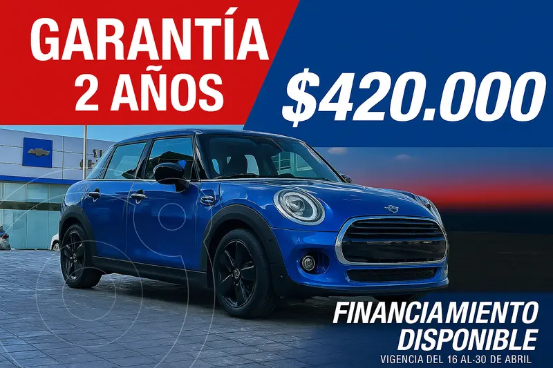Foto MINI Cooper Clubman Classic Aut usado (2022) color Azul precio $420,000