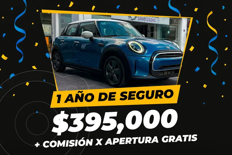 Foto MINI Cooper Clubman Classic Aut usado (2022) color Azul precio $395,000