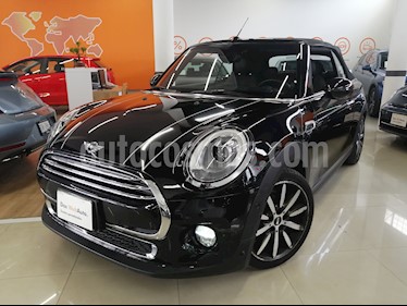 MINI Cooper Convertible Pepper Aut usado (2018) color Negro Medianoche precio $378,000