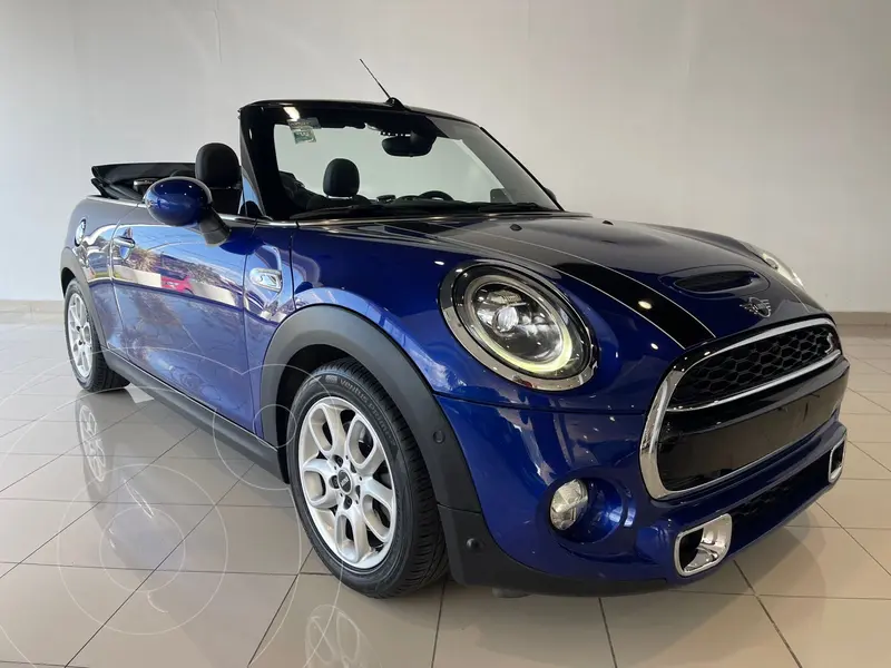 Foto MINI Cooper Convertible S Hot Chili Aut usado (2018) color Azul Electrico precio $349,000