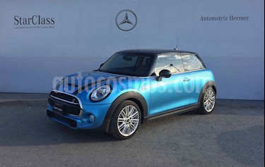 MINI Cooper 3p Salt L3/1.5/T Aut usado (2016) color Azul precio $249,900