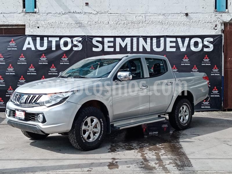 Mitsubishi L200 GLX 4x4 Diesel usado (2016) color Plata Metalico precio $280,000