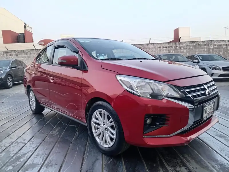 Foto Mitsubishi Mirage G4 GLS usado (2022) color Blanco financiado en mensualidades(enganche $85,690 mensualidades desde $3,605)