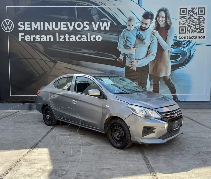 Foto Mitsubishi Mirage G4 GLX Aut usado (2022) color Plata precio $249,999