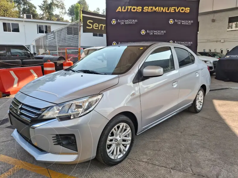Foto Mitsubishi Mirage G4 GLX Aut usado (2024) color Plata Metalico financiado en mensualidades(enganche $48,000 mensualidades desde $6,436)