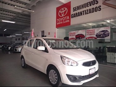 foto Mitsubishi Mirage 5p GLX L3/1.2 Man usado (2018) color Blanco precio $148,000