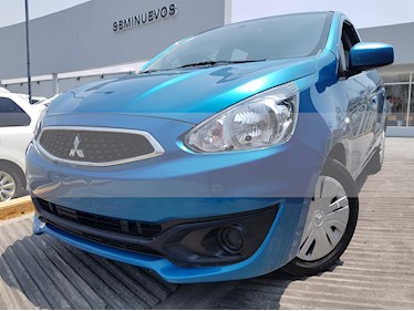 Foto venta Auto usado Mitsubishi Mirage GLS (2017) color Azul precio $135,000
