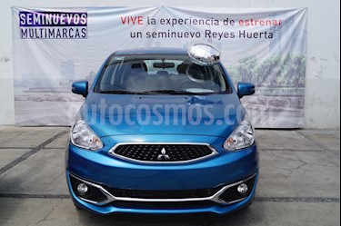 Foto venta Auto usado Mitsubishi Mirage GLS (2018) color Azul precio $199,900