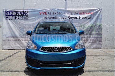 Foto venta Auto usado Mitsubishi Mirage GLX CVT (2018) color Azul precio $189,900
