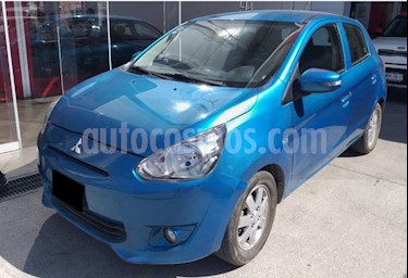 Mitsubishi Mirage 5P HB GLS TM5 A/AC. VE F. NIEBLA RA-14 usado (2016) color Azul precio $139,000