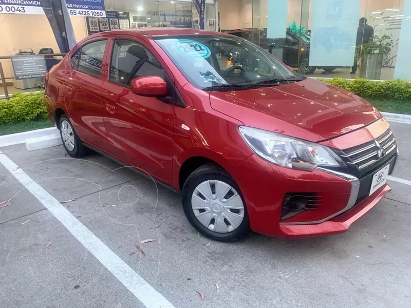 Foto Mitsubishi Mirage GLX CVT usado (2022) color Rojo precio $195,000