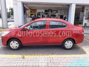 Foto Mitsubishi Mirage 4p GLX L3/1.2 Aut usado (2019) color Rojo precio $214,326