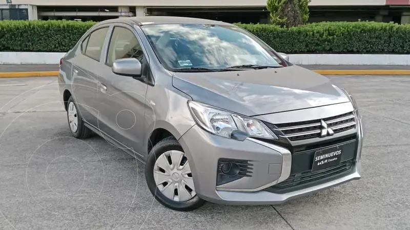 Foto Mitsubishi Mirage GLX CVT usado (2023) color Gris financiado en mensualidades(enganche $50,114 mensualidades desde $5,766)