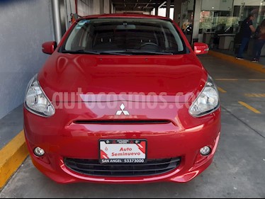Mitsubishi Mirage GLX CVT usado (2017) color Titanio precio $145,000