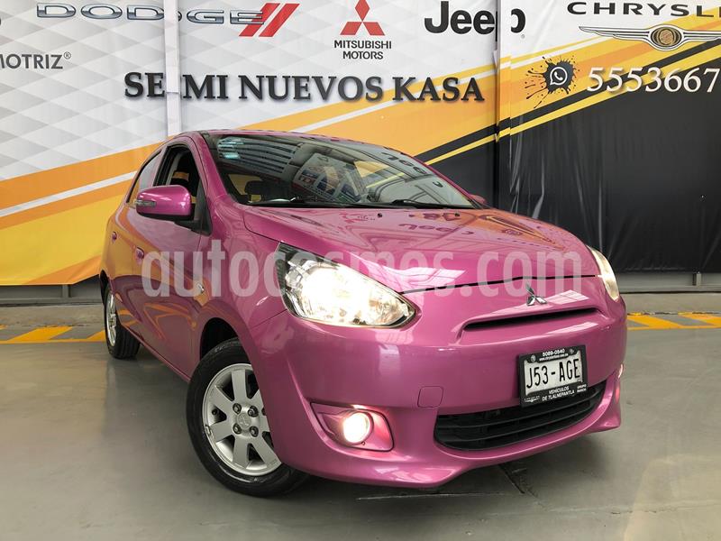 foto Mitsubishi Mirage GLS usado (2016) color Mezclilla precio $130,000
