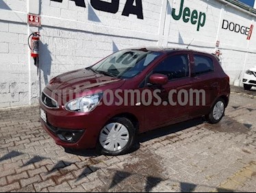 foto Mitsubishi Mirage 5p GLX L3/1.2 Aut usado (2017) color Rojo precio $149,000