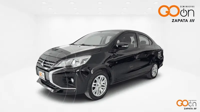 Foto Mitsubishi Mirage GLS usado (2022) color MITCKMYSTIC BLACK precio $219,000